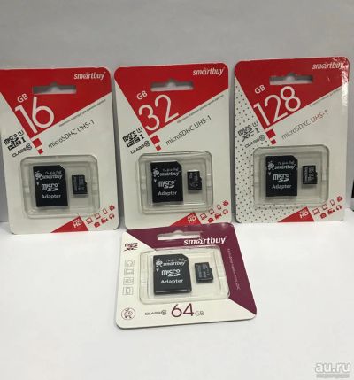 Лот: 13536631. Фото: 1. Карта памяти SmartBuy 128 ГБ microSDHC... Карты памяти