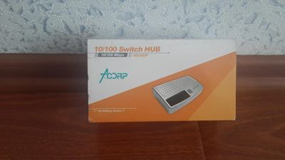 Лот: 4092505. Фото: 1. Switch HUB Acorp HU8DP ver 2.0. Маршрутизаторы (роутеры)