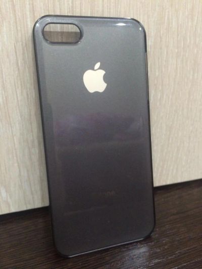 Лот: 6717079. Фото: 1. Чехол Iphone 5/5s глянцевый серый... Чехлы, бамперы