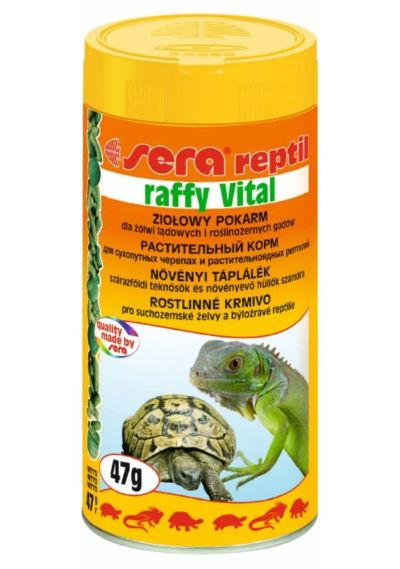 Лот: 5337029. Фото: 1. Корм Sera Raffy Vital для рептилий... Корма