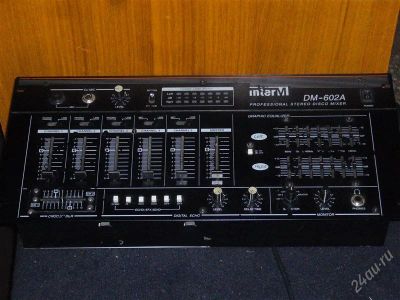 Лот: 1129351. Фото: 1. InterM DM-602A. DJ-микшерный пульт... Микшеры, предусилители, микрофонные эффекты