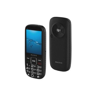 Лот: 25021388. Фото: 1. Сотовый Maxvi B9 Black 2sim/2... Кнопочные мобильные телефоны