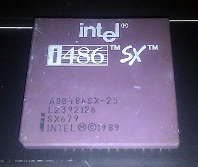 Лот: 11077619. Фото: 1. CPU Intel 486 SX. Процессоры