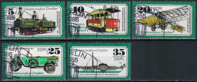 Лот: 25019810. Фото: 1. 1977. ГДР. Транспорт - Дрезденский... Марки