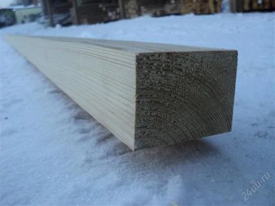 Лот: 2386379. Фото: 1. Брусок 45*60*3000 Сорт АВС Листв. Древесина, пиломатериал