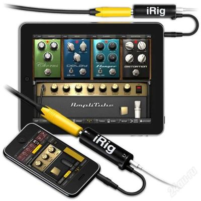 Лот: 2567362. Фото: 1. Irig для Iphone, Ipad, Ipod touch. Гитарные эффекты и комбоусилители