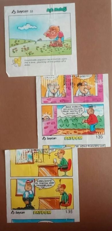 Лот: 7398015. Фото: 1. Коллекционные старые вкладыши... Наклейки, карточки, вкладыши