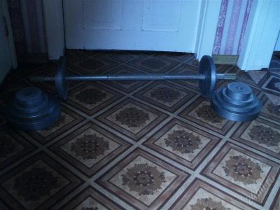 Лот: 2638775. Фото: 1. штанга разборная 40 кг. Гантели