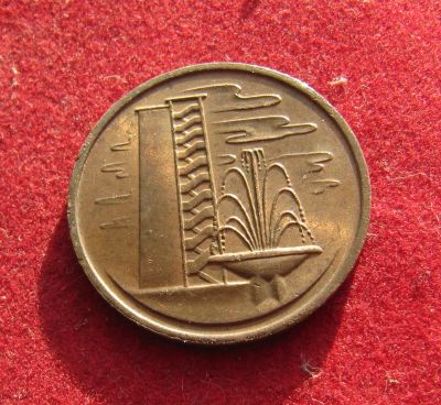 Лот: 19680403. Фото: 1. Сингапур 1 цент, 1969 г. Остальные страны