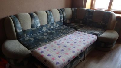 Лот: 7064892. Фото: 1. Диван угловой трансформер. Диваны