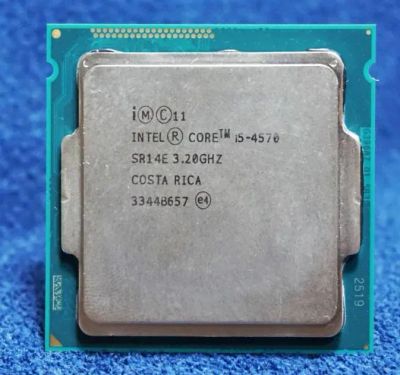Лот: 19978544. Фото: 1. Процессор Intel Core I5 4570 SR14E... Процессоры