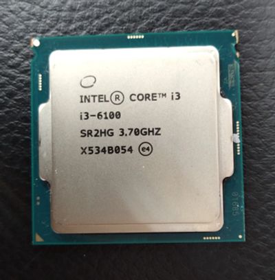 Лот: 18874460. Фото: 1. Процессор Intel Core i3 6100... Процессоры