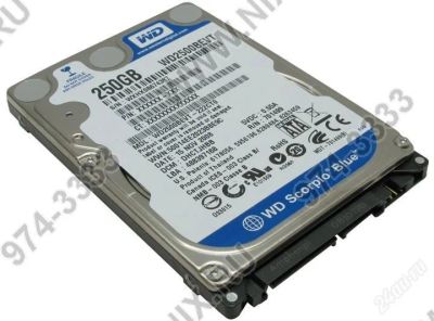 Лот: 2324174. Фото: 1. 2.5" wd2500bevt. smart - BAD. Жёсткие диски (HDD)