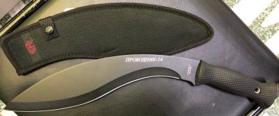 Лот: 16601509. Фото: 1. Нож-мачете "Проводник-14". Ножи, топоры
