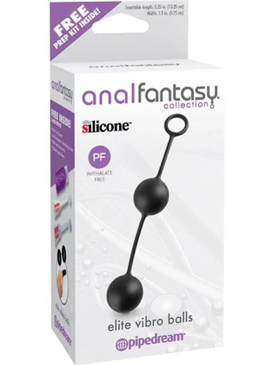 Лот: 22068950. Фото: 1. Анальные шарики Elite Vibro Balls... Игрушки
