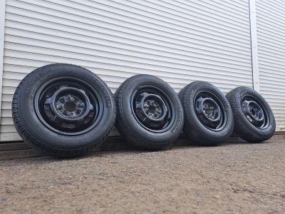 Лот: 25235195. Фото: 1. 165/70/13 Michelin Energy + Диски... Шины на дисках