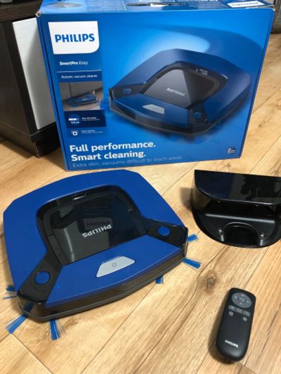 Лот: 15333726. Фото: 1. Робот-пылесос Philips SmartPro... Пылесосы, паровые швабры
