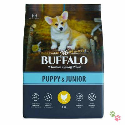 Лот: 18440290. Фото: 1. Mr.Buffalo Puppy&Junior сухой... Корма