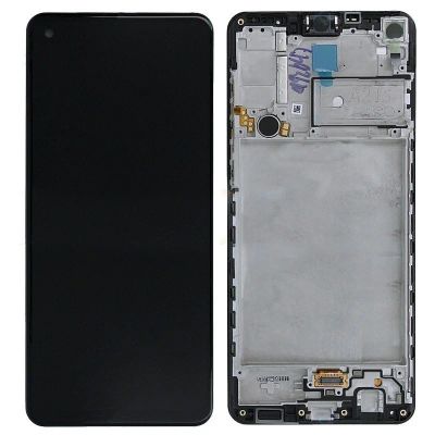 Лот: 24790423. Фото: 1. Дисплей Samsung Galaxy A21s (A217F... Дисплеи, дисплейные модули, тачскрины