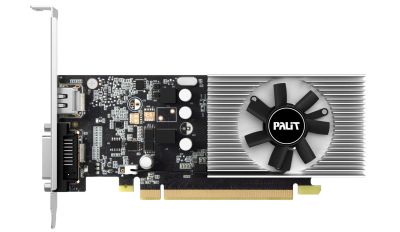 Лот: 16838651. Фото: 1. Palit GeForce GT 1030 2GB GDDR5. Видеокарты