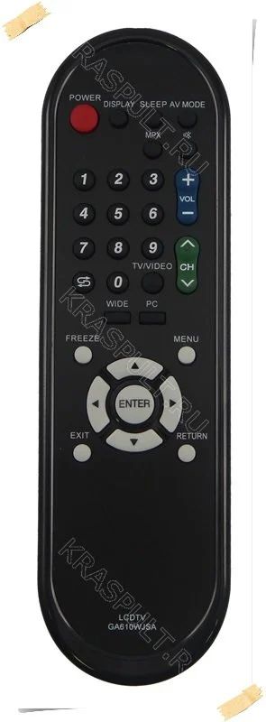 Лот: 15903942. Фото: 1. Пульт SHARP GA610WJSA. Пульты ДУ