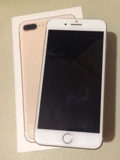 Лот: 12710583. Фото: 1. iPhone 7 Plus 128gb Gold (Золотой... Смартфоны