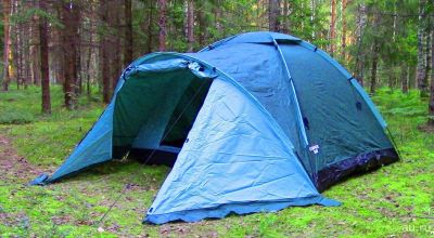 Лот: 13757389. Фото: 1. Палатка туристическая Lake Traveler... Палатки, тенты