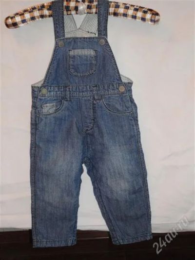 Лот: 2893510. Фото: 1. Комбинезон джинсовый ZARA " много... Костюмы, пиджаки, комбинезоны