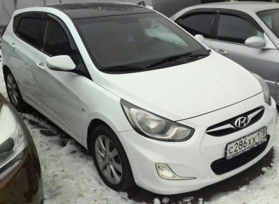 Лот: 12815867. Фото: 1. Hyundai Solaris 2012. Автомобили