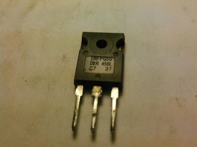 Лот: 10666698. Фото: 1. транзистор IGBT IRFPG50 1000V... Транзисторы