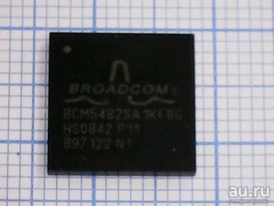 Лот: 12477348. Фото: 1. Ethernet transceiver BCM5482SA1KFB. Микросхемы