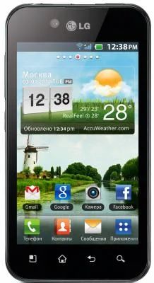 Лот: 4179843. Фото: 1. LG P970 Optimus black. Смартфоны