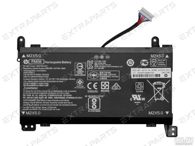 Лот: 16012794. Фото: 1. Аккумулятор HP Omen 17-an (коннектор... Аккумуляторы