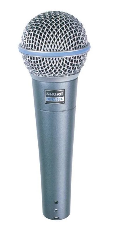 Лот: 8799010. Фото: 1. Shure Beta 58A. Студийные микрофоны, радиомикрофоны и радиосистемы