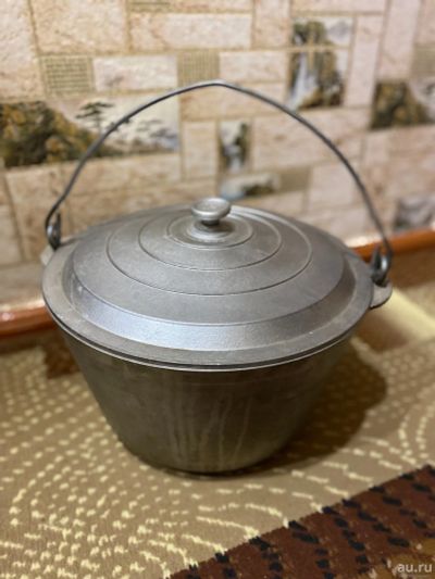 Лот: 18195376. Фото: 1. Казан 6 л. Жаровни, казаны