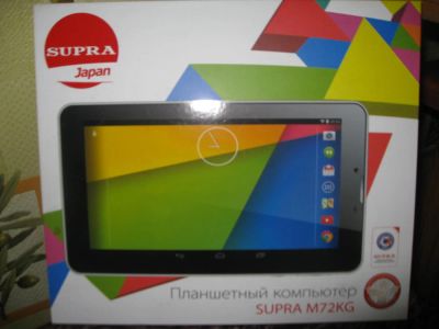 Лот: 8264206. Фото: 1. Планшет Supra М72KG. Планшеты