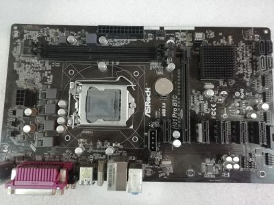 Лот: 17658177. Фото: 1. asrock h81 pro btc. Материнские платы