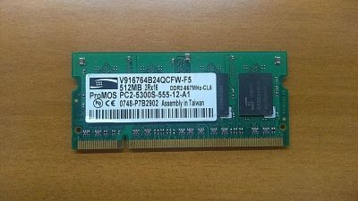 Лот: 15892077. Фото: 1. Оперативная память DDR2 SO-DIMM... Оперативная память