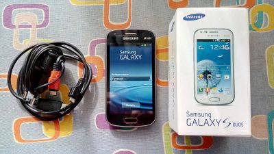 Лот: 10080003. Фото: 1. Смартфон Samsung Galaxy S Duos... Смартфоны
