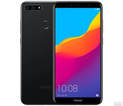 Лот: 12654565. Фото: 1. Honor 7C 32 ГБ, 3 ГБ, 2 SIM, камера... Смартфоны