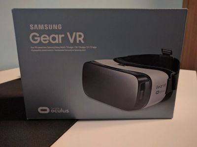 Лот: 8101725. Фото: 1. Samsung Gear VR, очки виртуальной... Очки, шлемы виртуальной реальности