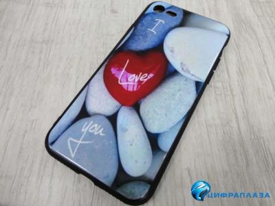 Лот: 14334190. Фото: 1. Чехол силикон-пластик iPhone 7... Чехлы, бамперы