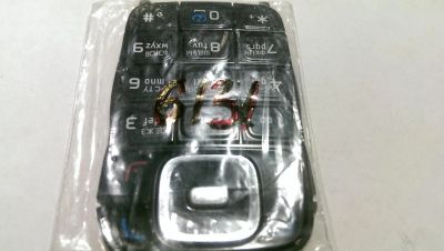 Лот: 6815621. Фото: 1. Клавиатура Nokia 6131 черный... Корпуса, клавиатуры, кнопки