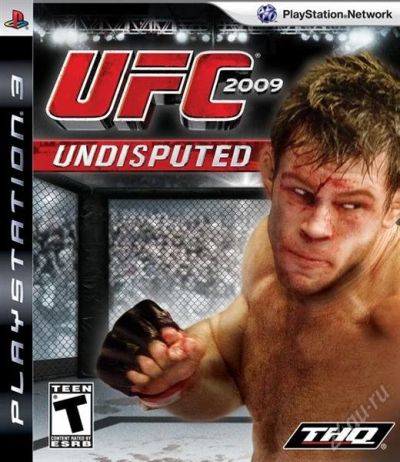 Лот: 1366612. Фото: 1. диск на PS3 UFC 2009 всего за... Игры для консолей