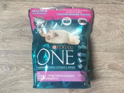 Лот: 11533786. Фото: 1. Purina One корм для котов и кошек... Корма
