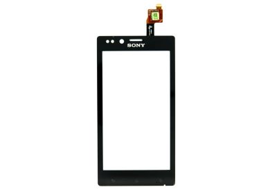 Лот: 17098950. Фото: 1. Тачскрин для Sony ST26i черный. Дисплеи, дисплейные модули, тачскрины