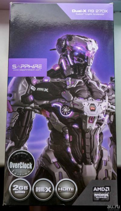 Лот: 13455573. Фото: 1. Видеокарта Sapphire AMD Radeon... Видеокарты