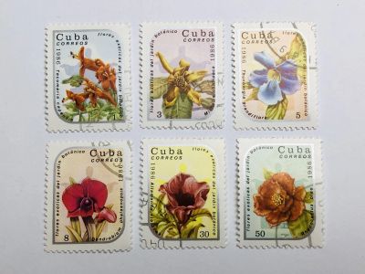Лот: 23316641. Фото: 1. Растения. Экзотические цветы... Марки