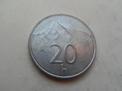 Лот: 8560821. Фото: 1. Словакия 20 геллеров 1993. Европа