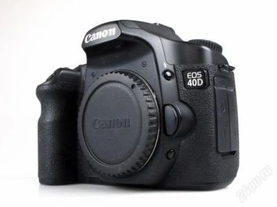 Лот: 2558201. Фото: 1. Canon 40D Body В идеале + Flash... Цифровые зеркальные